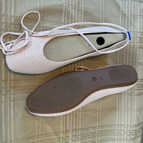 Woman Rothy The Square Flats Pink 8.5 - Picture 2 of 2